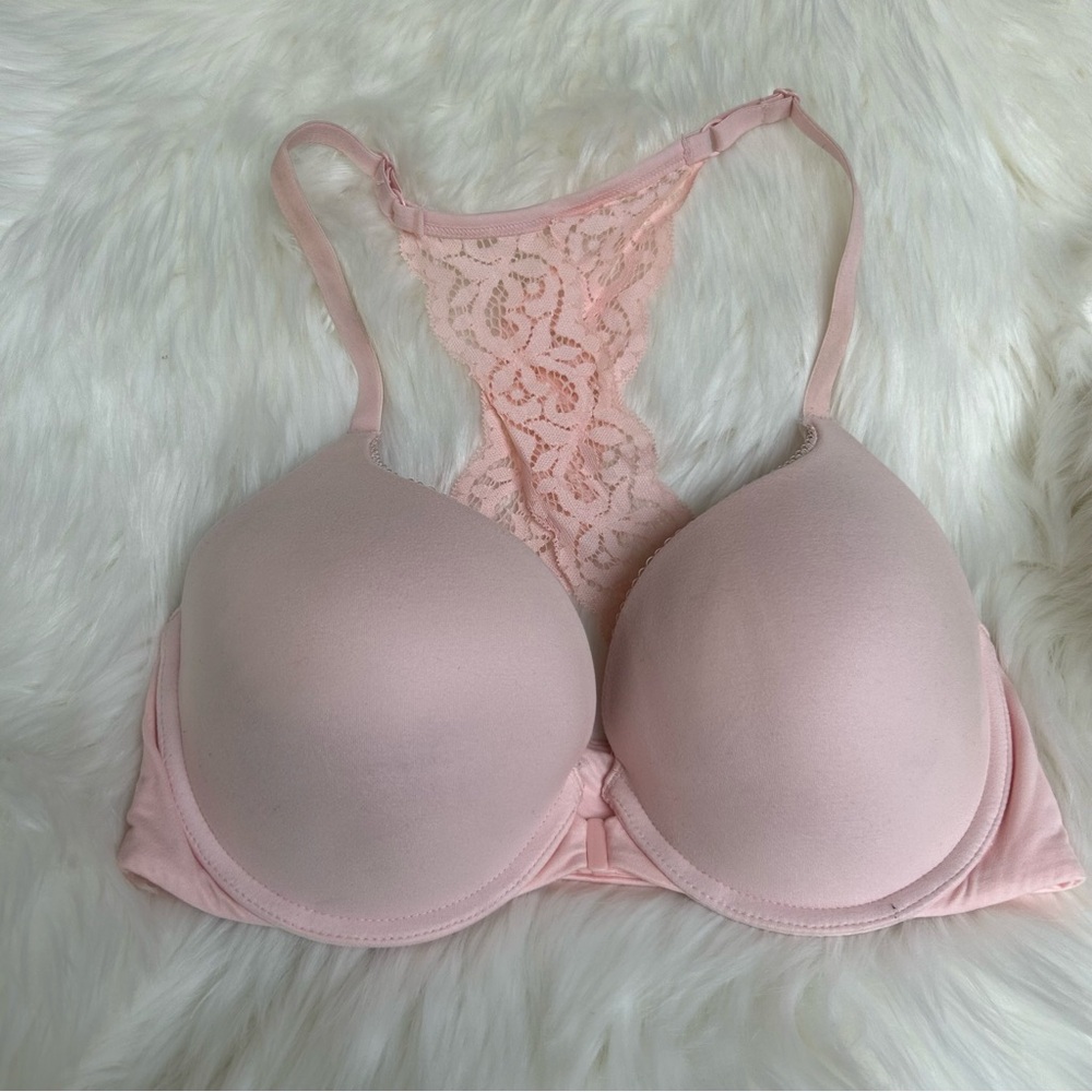 Victoria's Secret Pink Lace Racerback Bra